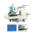 Latest design 5 thread industrial overlock sewing machine high speed direct drive 4 thread industrial overlock sewing machine